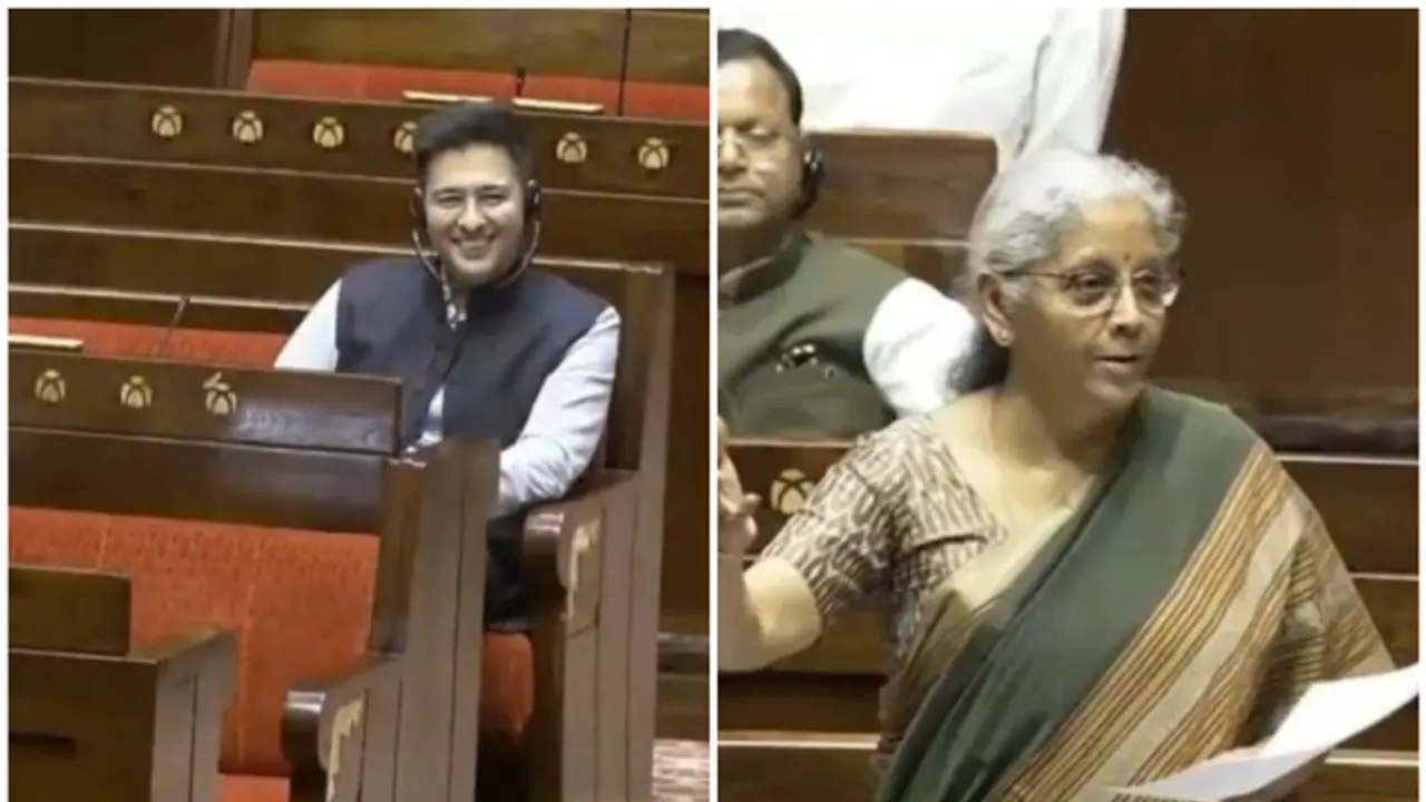 'Observed fans': Nirmala Sitharaman's humorous take on Raghav Chadha raising conditions of rural banks (WATCH)