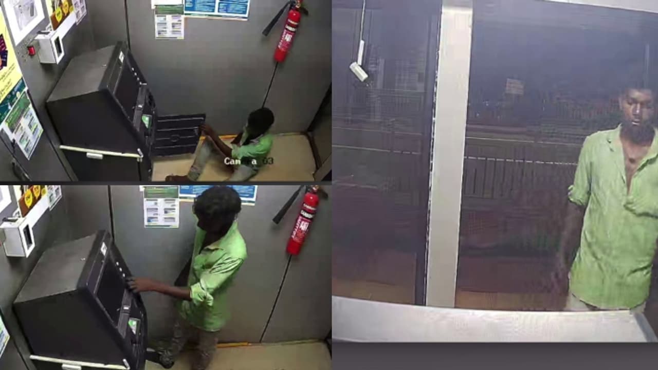 ഗ്രാമീൺ ബാങ്കിന്റെ എടിഎം തകർത്ത് മോഷണ ശ്രമം; പ്രതി പിടിയിൽ, കുടുക്കിയത് സിസിടിവി ദൃശ്യങ്ങൾ ഗ്രാമീൺ ബാങ്കിന്റെ എടിഎം തകർത്ത് മോഷണ ശ്രമം; പ്രതി പിടിയിൽ, കുടുക്കിയത് സിസിടിവി ദൃശ്യങ്ങൾ