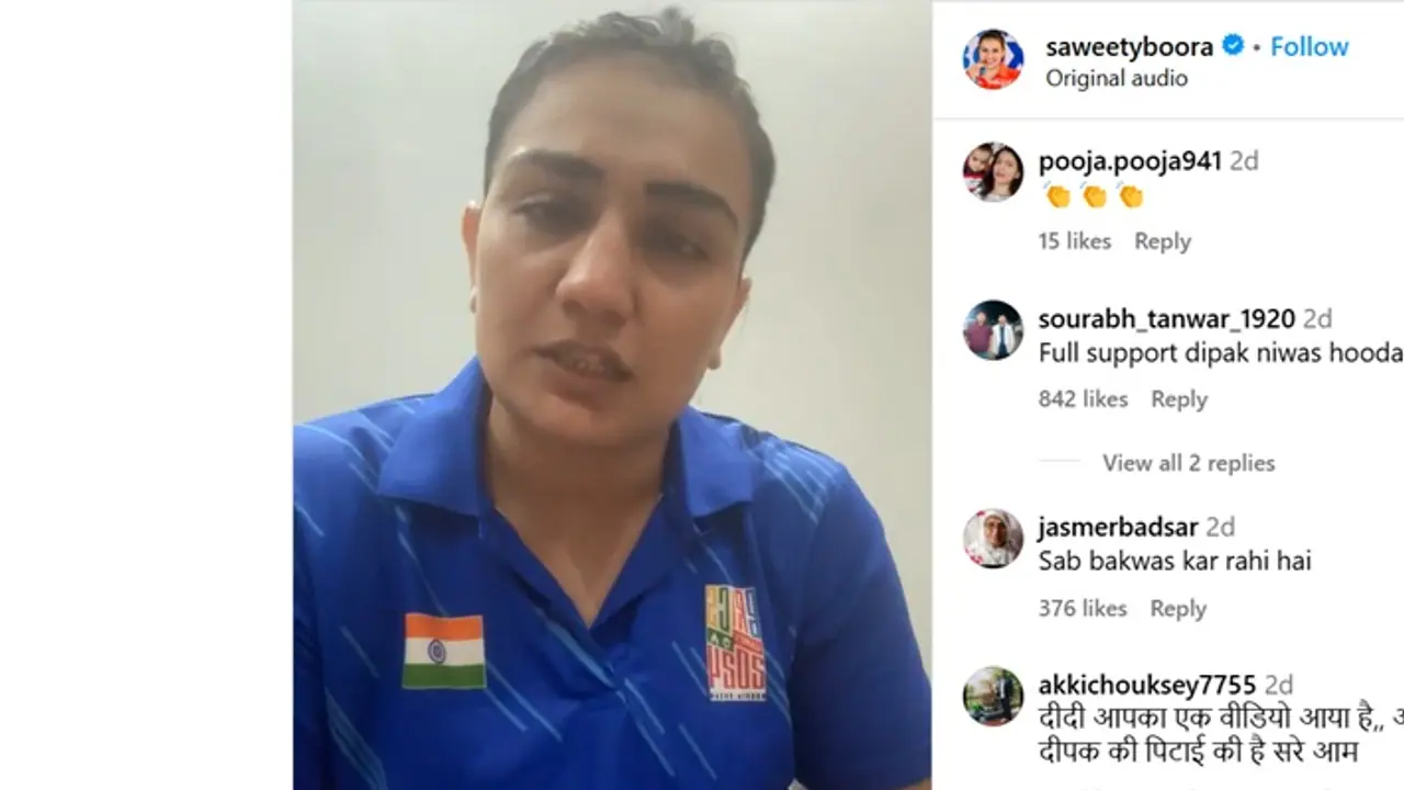 Boxer Saweety, seen attacking husband in video, claims he's interested in men, cries abuse in new video| WATCH