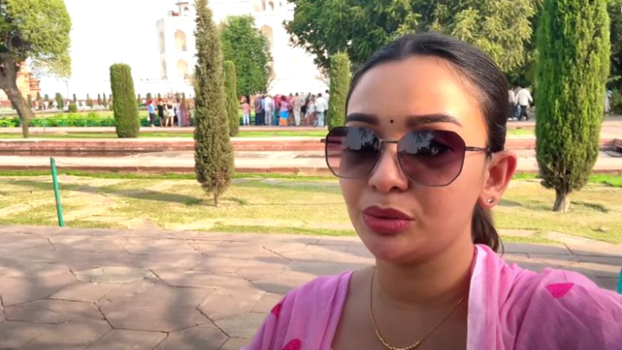 'വീഡിയോയില്‍ കാണുന്നതിന്‍റെ ഇരട്ടി ഭംഗി'; താജ്‍മഹല്‍ വ്ളോഗുമായി ആലീസ് ക്രിസ്റ്റി