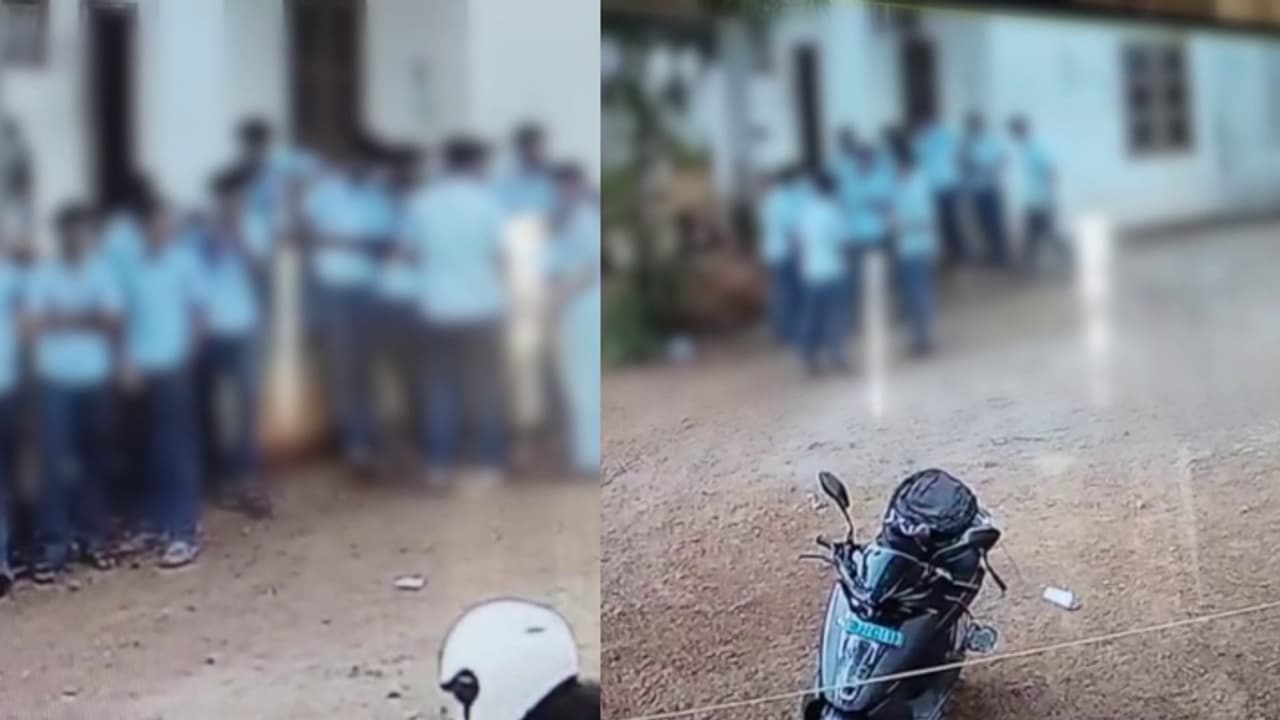 വാഹനത്തിന് നേരെ വിദ്യാർത്ഥികൾ പടക്കമെറിഞ്ഞ സംഭവം; പരാതിയിൽ നിന്ന് പിന്മാറി പരീക്ഷ ഡ്യൂട്ടിക്കെത്തിയ അധ്യാപകർ