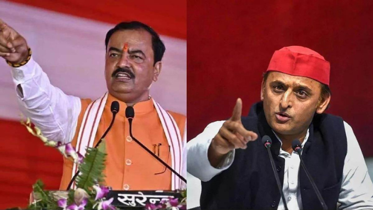 akhilesh yadav gau shala comment bjp vs sp politics keshav prasad maurya sambit patra reaction akhilesh yadav gau shala comment bjp vs sp politics keshav prasad maurya sambit patra reaction