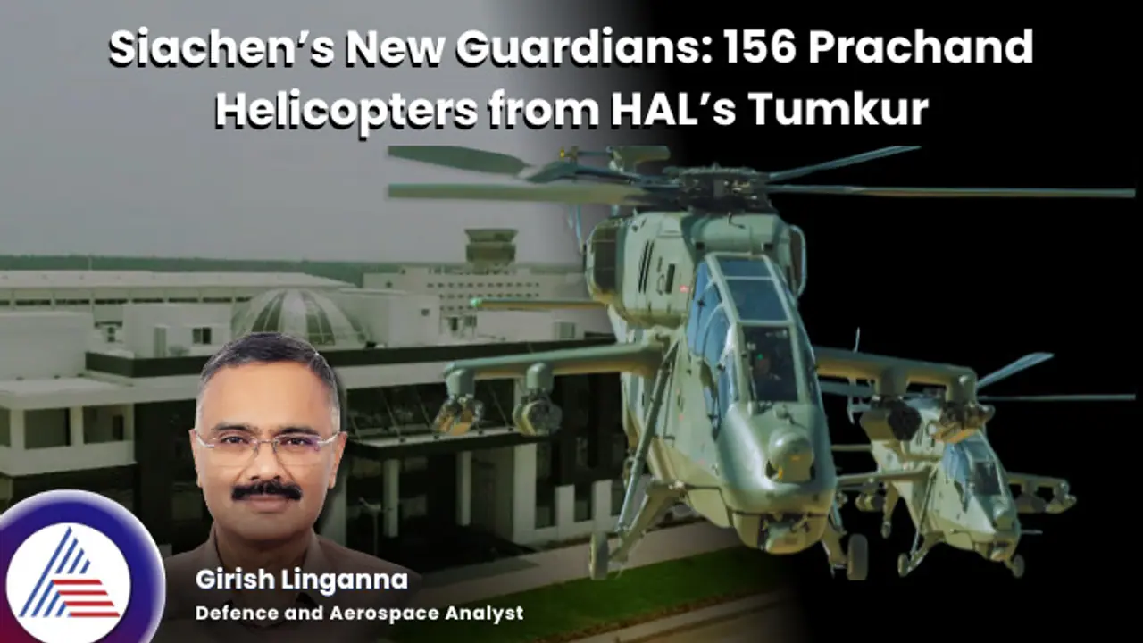 Siachen’s New Guardians: 156 Prachand Helicopters from HAL’s Tumkur
