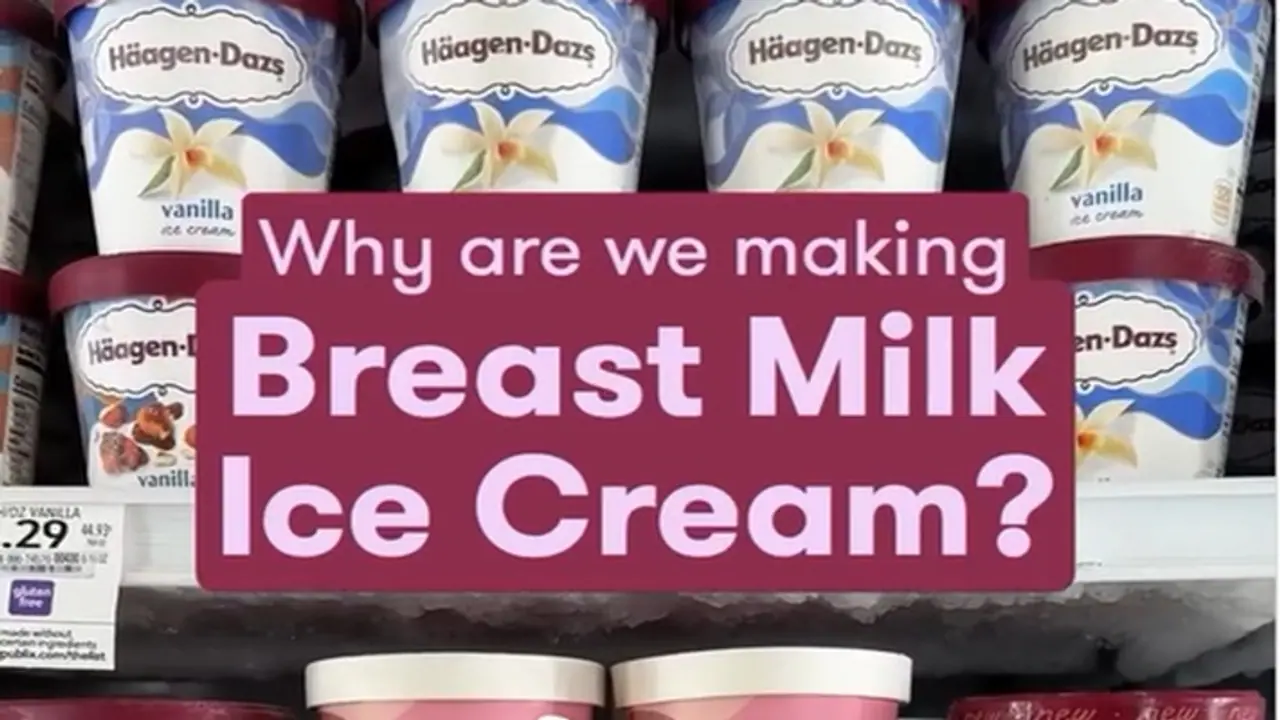 US baby brand launches 'breast milk flavoured ice cream' with a twist; internet reacts (WATCH)