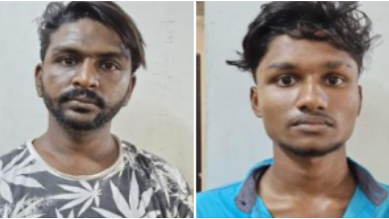 വാളയാറിൽ യുവതിയെ ആക്രമിച്ച് രണ്ടേ മുക്കാൽ പവന്‍റെ സ്വർണമാല തട്ടിയെടുത്ത കേസ്; രണ്ട് പേർ അറസ്‌റ്റിൽ