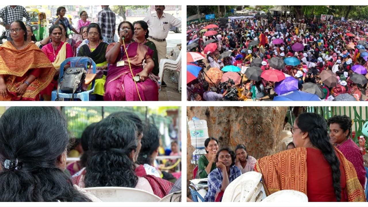 ആശമാരുടെ രാപ്പകൽ സമരം ഇന്ന് 50ാം ദിവസം; സെക്രട്ടേറിയറ്റ് പടിക്കൽ മുടി മുറിച്ച് പ്രതിഷേധിക്കും