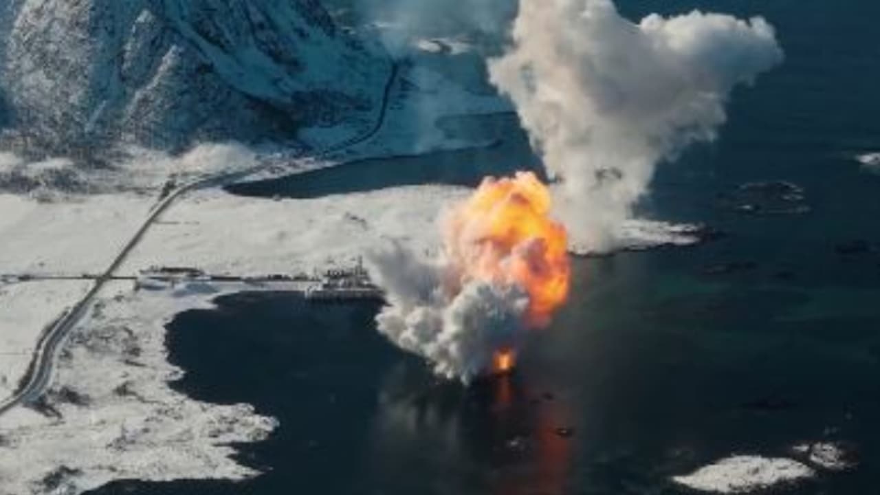 ടേക്ക് ഓഫിന് സെക്കൻഡുകൾക്ക് പിന്നാലെ കടലിലേക്ക് പതിച്ച് സ്പെക്ട്രം, നേട്ടമെന്ന് ജർമ്മൻ സ്റ്റാർട്ടപ്പ്