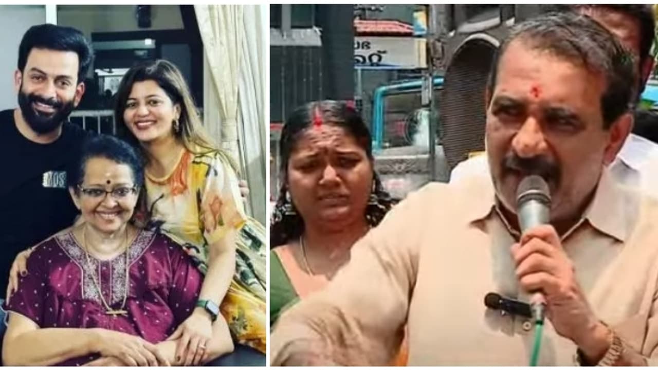 'സുപ്രിയ മേനോന്‍ അർബൻ നക്സല്‍, മരുമോളേ മല്ലിക സുകുമാരന്‍ നിലയ്ക്ക് നിര്‍ത്തണം': ബിജെപി നേതാവ് ബി ഗോപാലകൃഷ്ണന്‍