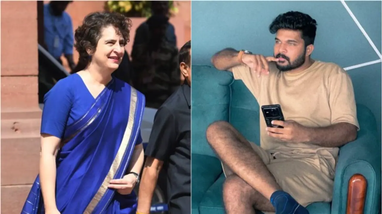 Annoyed by honking, Kerala YouTuber blocks Priyanka Gandhi's convoy, gets arrested