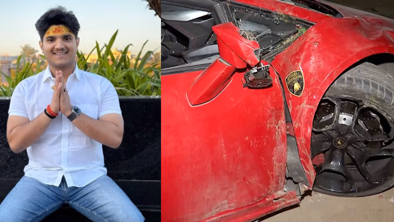 'ടെസ്റ്റ് ഡ്രൈവിംഗ്', നടപ്പാതയിലിരുന്നവരെ ഇടിച്ച് തെറിപ്പിച്ച് യുട്യൂബറുടെ ലംബോർഗിനി, 2 പേർക്ക് പരിക്ക്, കേസ്