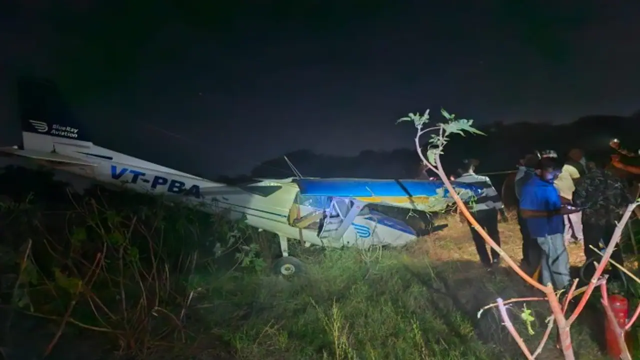 Trainer aircraft crashes in Gujarat's Mehsana; woman pilot injured