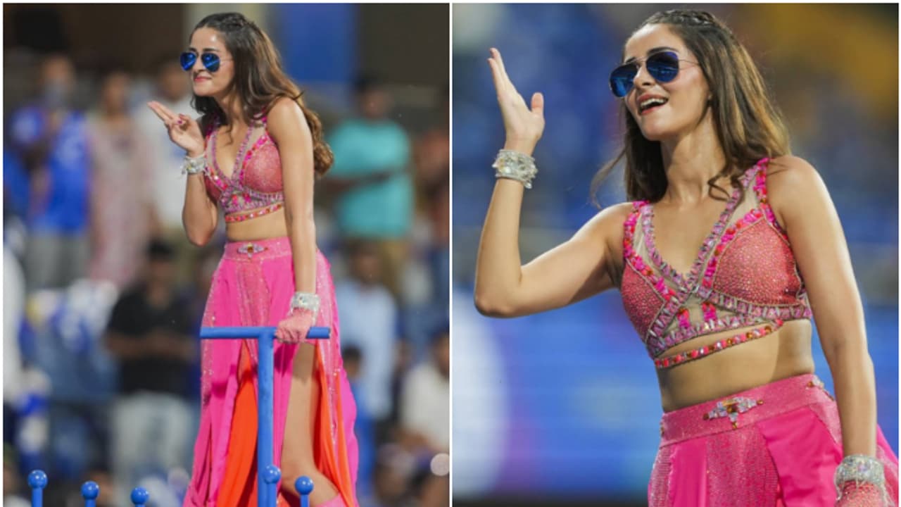 IPL 2025: Ananya Panday shines at Wankhede stadium; dances to Alia Bhatt's 'What Jhumka' [WATCH]