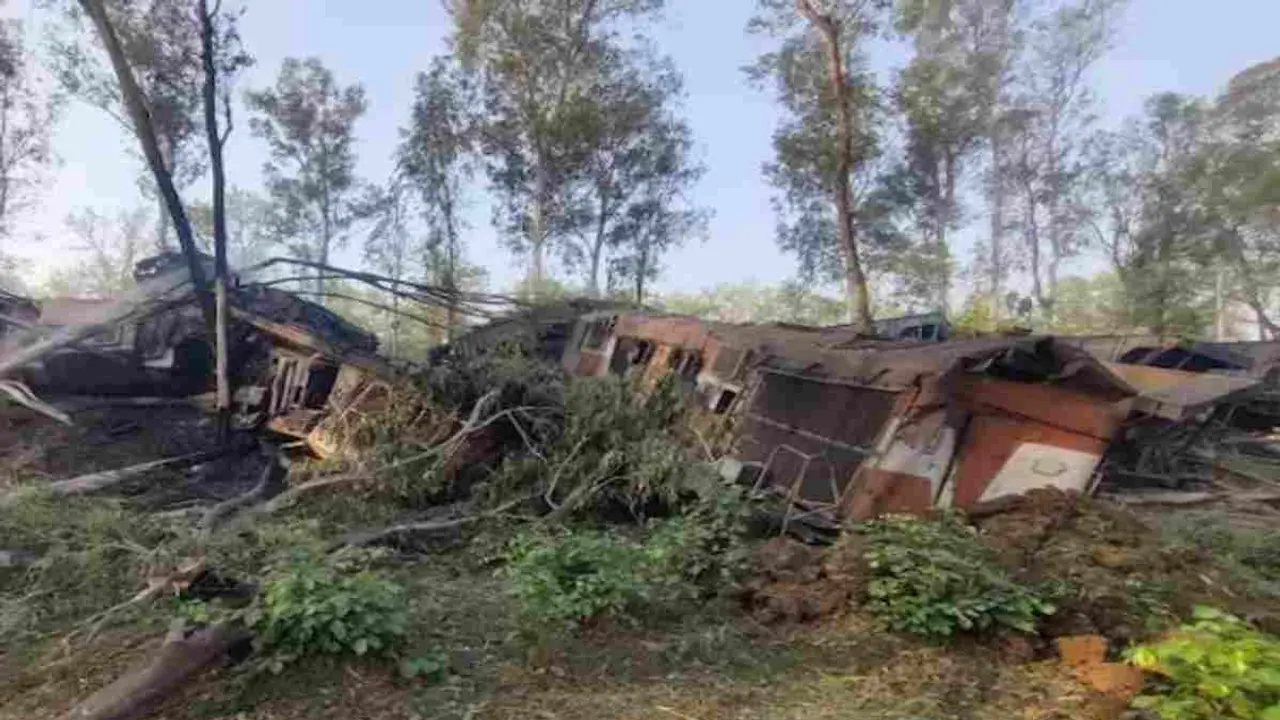 இந்தியாவில் தொடர் ரயில் விபத்துகள்! சரக்கு ரயில்கள் மோதல்! 3 பேர் பலி! 