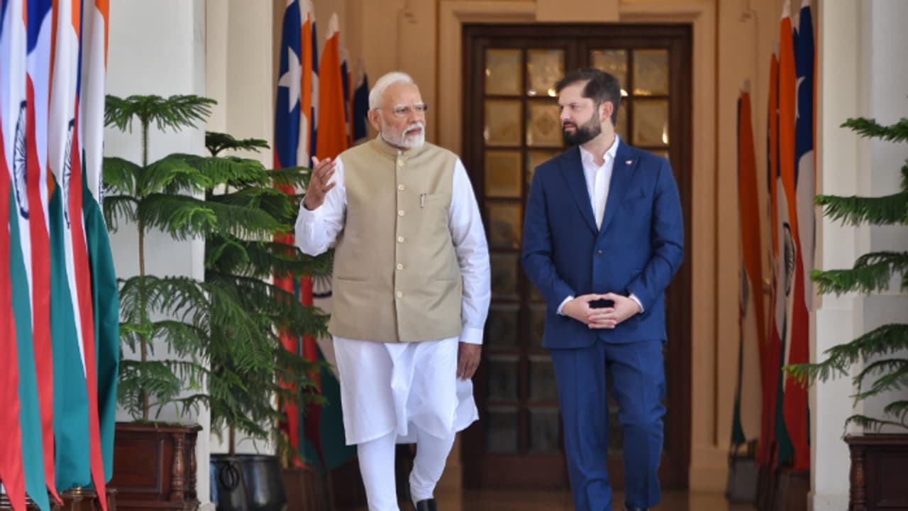 உலக அரசியலில் மோடி முக்கியத் தலைவர்: சிலி அதிபர் போரிக் புகழாரம்