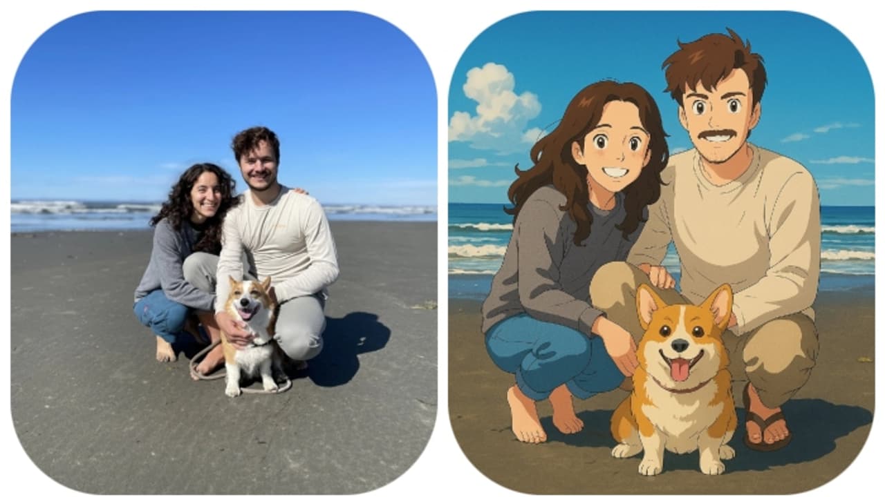 'പട്ടിക്കും ഭാര്യയ്ക്കും ഒപ്പമുള്ള സ്ലാട്ടണിന്‍റെ ചിത്രം'; ലോകം മുഴുവനും ജിബ്ലി തരംഗമുയര്‍ത്തിയ ചിത്രമിതാണ് !