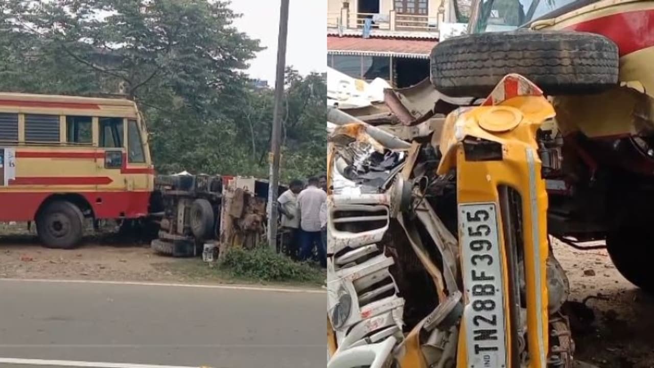 നിയന്ത്രണം നഷ്ടപ്പെട്ട കെഎസ്ആർടിസി ബസ് ഇടിച്ച് അപകടം; കാൽനടയാത്രക്കാരന് ദാരുണാന്ത്യം നിയന്ത്രണം നഷ്ടപ്പെട്ട കെഎസ്ആർടിസി ബസ് ഇടിച്ച് അപകടം; കാൽനടയാത്രക്കാരന് ദാരുണാന്ത്യം