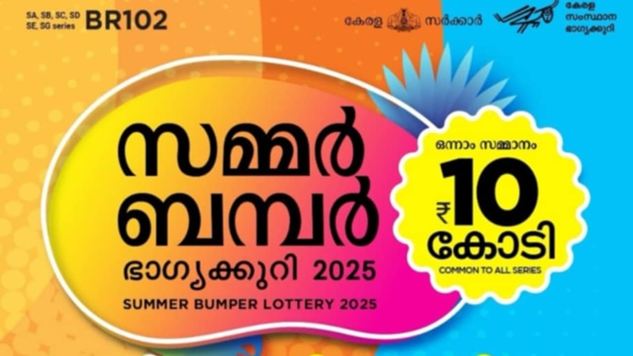 ഭാഗ്യാന്വേഷികളെ.., ഇതാ 10 കോടിയുടെ ഭാഗ്യനമ്പർ; നിങ്ങളാണോ ഭാ​ഗ്യശാലി ? സമ്മര്‍ ബമ്പർ ഫലം 