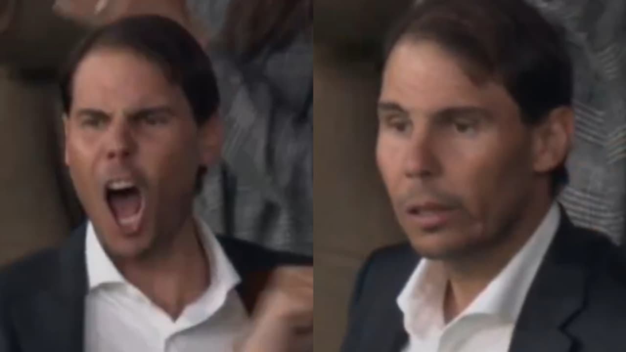 Copa del Rey: Nadal pumped up after Real Madrid's Rudiger nets winner against Real Sociedad in SF (WATCH) Copa del Rey: Nadal pumped up after Real Madrid's Rudiger nets winner against Real Sociedad in SF (WATCH)