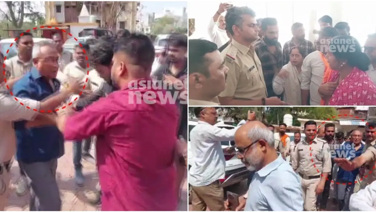 VHP attacks Christian pilgrims in MP's Jabalpur, Malayali priests beaten in front of police (WATCH)