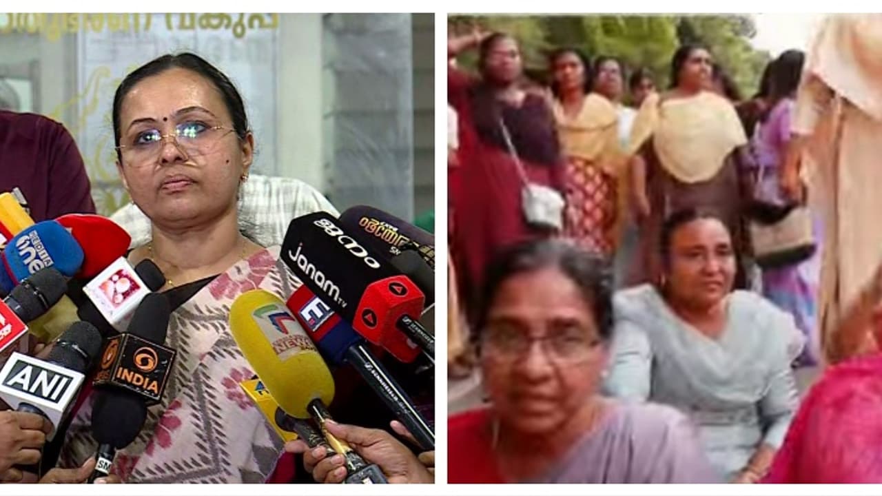 ആശമാരുമായി വീണ്ടും ചർച്ച നടത്താൻ സർക്കാർ; ആശമാർ എത്തുമോ എന്നതിൽ അവ്യക്തത, സമരം 54 ാം ദിവസത്തിലേക്ക് ആശമാരുമായി വീണ്ടും ചർച്ച നടത്താൻ സർക്കാർ; ആശമാർ എത്തുമോ എന്നതിൽ അവ്യക്തത, സമരം 54 ാം ദിവസത്തിലേക്ക്