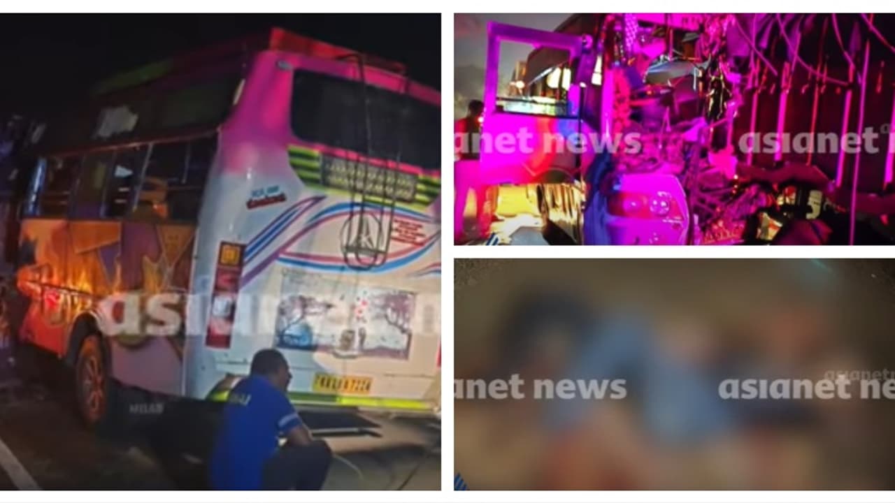 നിർത്തിയിട്ട ലോറിക്ക് പിന്നിൽ മിനി ബസ് ഇടിച്ച് 5 മരണം; 11 പേർക്ക് പരിക്ക്, മരിച്ചത് ഒരു കുടുംബത്തിലെ 5 പേര്‍