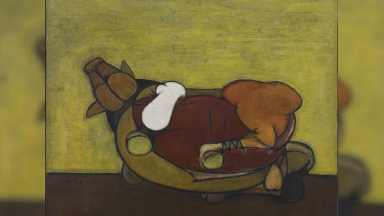 തെയ്‌ബ്‌ മേത്തയുടെ ചിത്രം ലേലത്തിൽ വിറ്റത് 61.80 കോടിക്ക്, ഇതുവരെ ലഭിച്ചതിൽ ഏറ്റവും ഉയർന്ന തുക