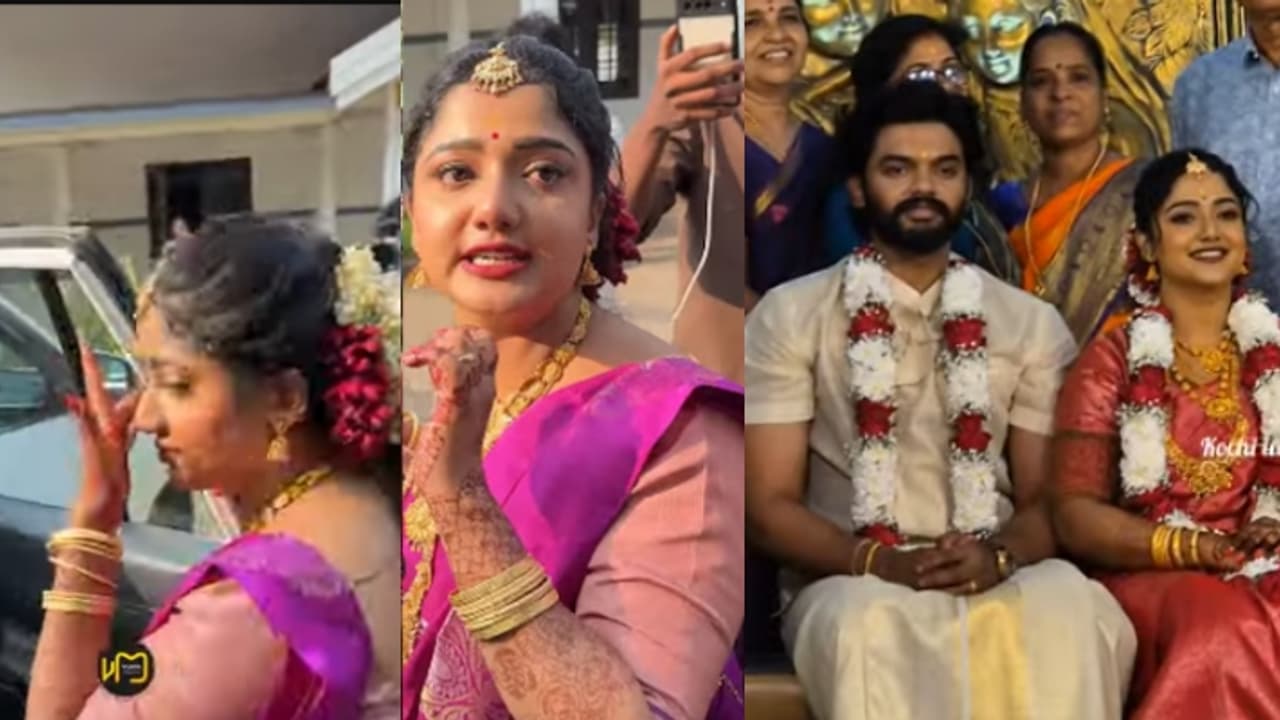 ''സൗകര്യമില്ല ചേട്ടാ ഇപ്പോൾ കയറാൻ'' വിവാഹ ദിവസം ആ നിര്ദേശത്തില് പൊട്ടിത്തെറിച്ച് വീണ നായര് വീഡിയോ വൈറല് ''സൗകര്യമില്ല ചേട്ടാ ഇപ്പോൾ കയറാൻ'' വിവാഹ ദിവസം ആ നിര്ദേശത്തില് പൊട്ടിത്തെറിച്ച് വീണ നായര് വീഡിയോ വൈറല്