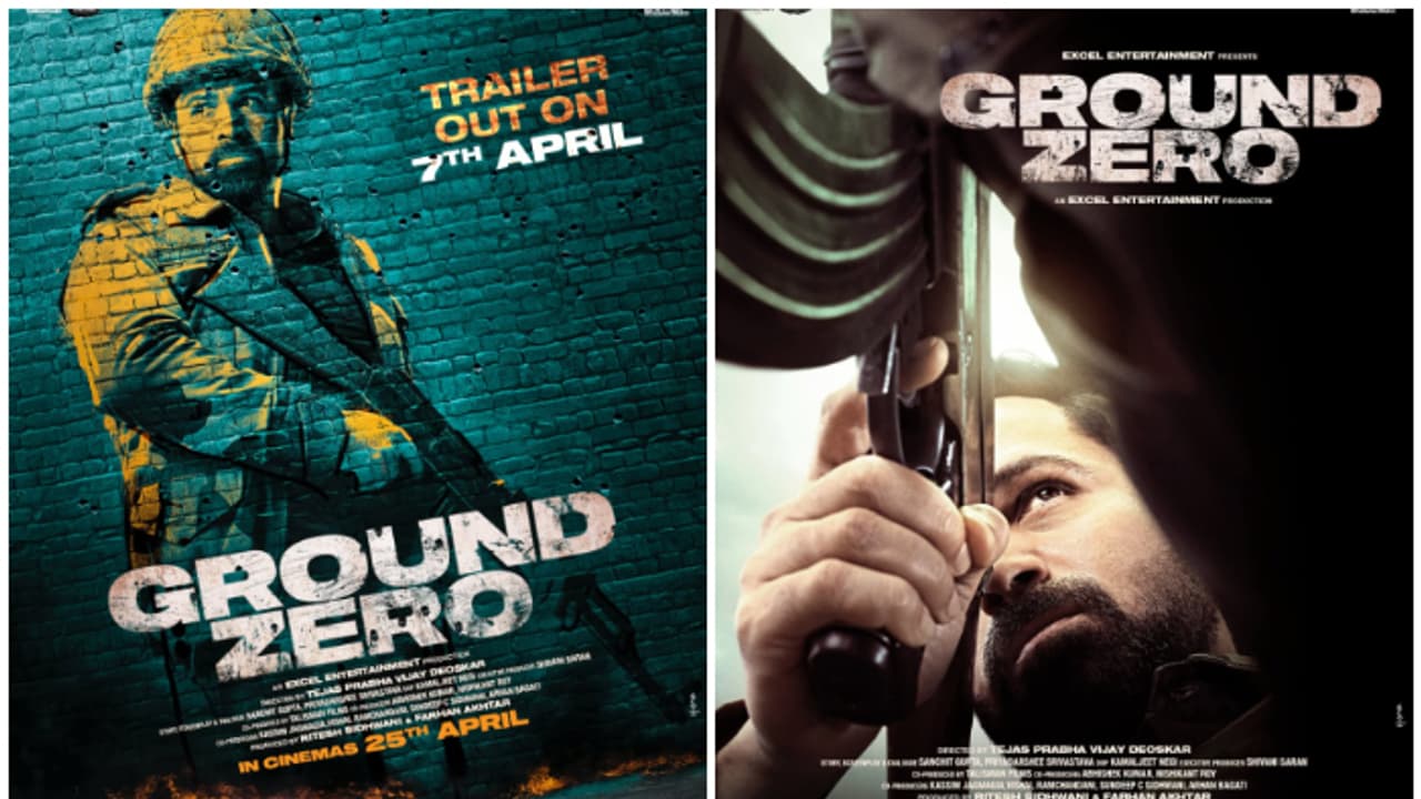 'Ground Zero' new poster OUT: Emraan Hashmi impresses; trailer to release on THIS date