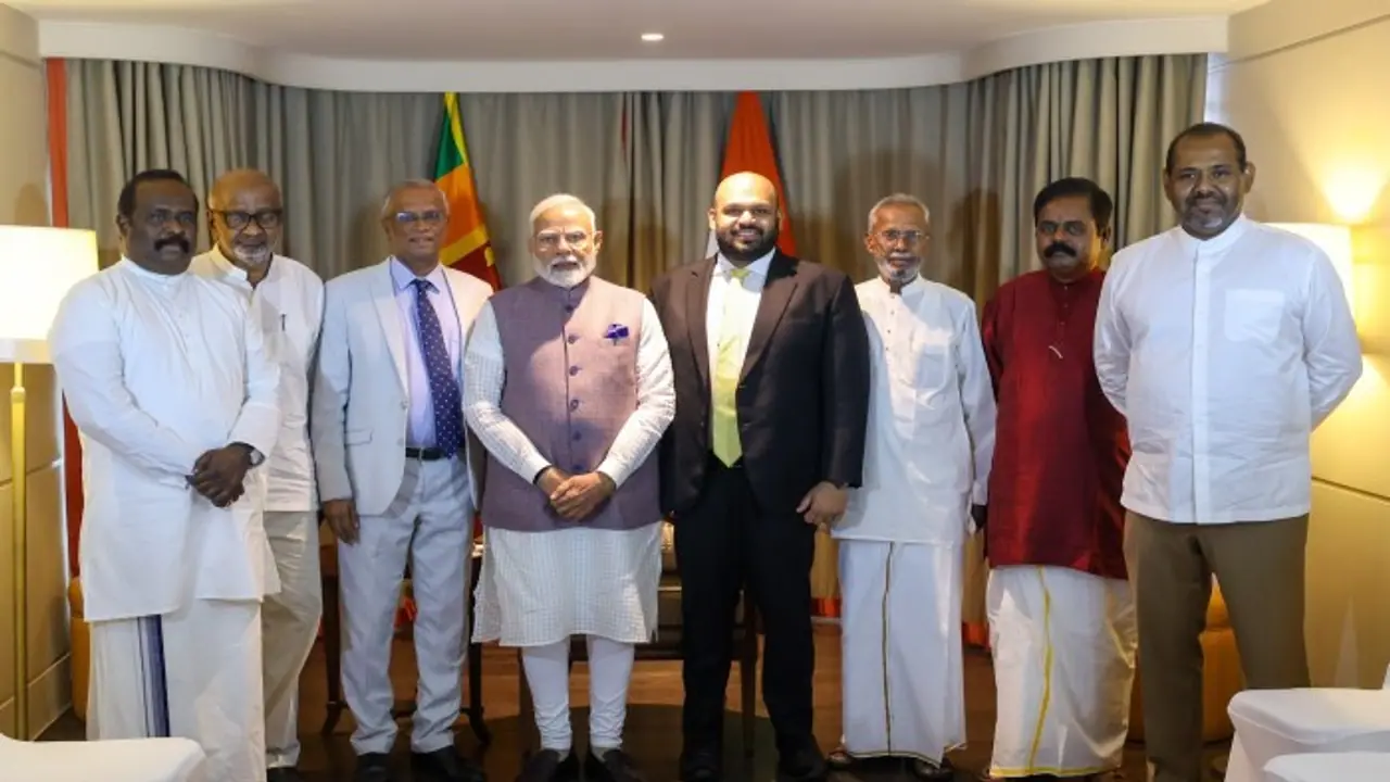 PM Modi meets Sri Lanka's Tamil Community: 'Will contribute to social, economic, cultural progress' (WATCH)