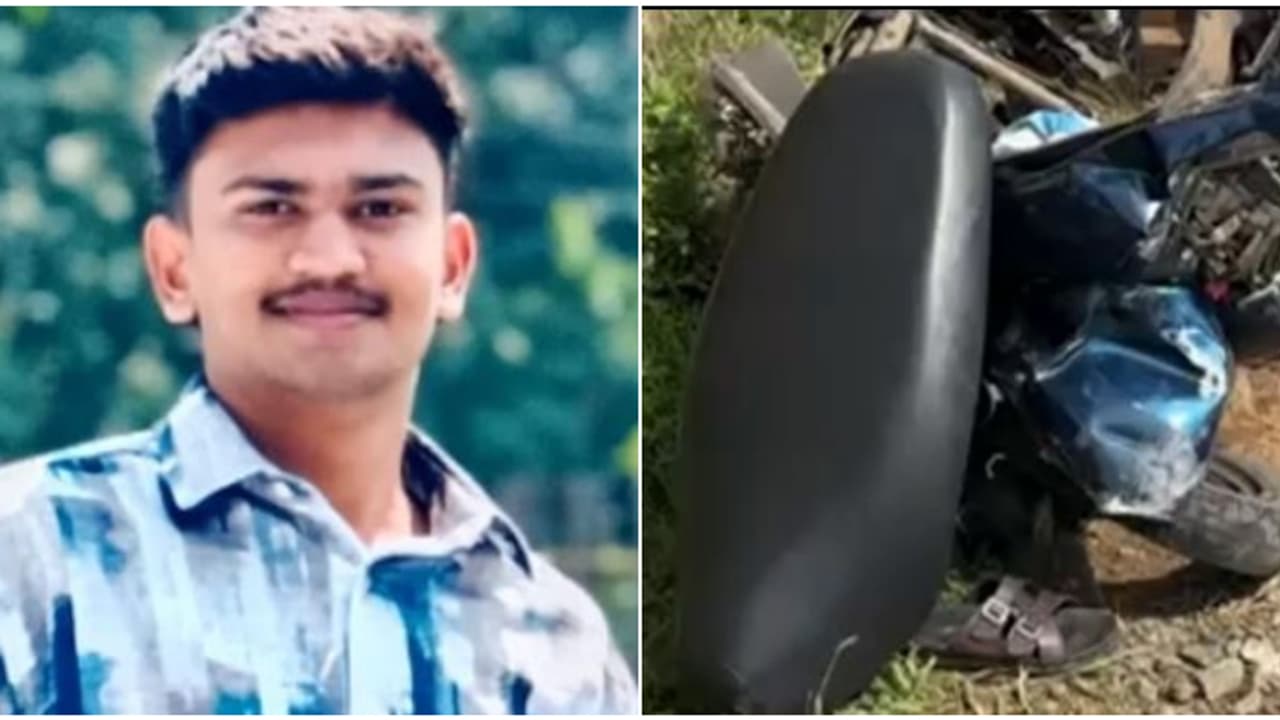 വാഹനങ്ങൾ കൂട്ടിയിച്ചു; ഇടിയുടെ ആഘാതത്തിൽ സ്കൂട്ടർ പൂർണ്ണമായും തകർന്നു, പ്ലസ്ടു വിദ്യാർത്ഥിയ്ക്ക് ദാരുണാന്ത്യം വാഹനങ്ങൾ കൂട്ടിയിച്ചു; ഇടിയുടെ ആഘാതത്തിൽ സ്കൂട്ടർ പൂർണ്ണമായും തകർന്നു, പ്ലസ്ടു വിദ്യാർത്ഥിയ്ക്ക് ദാരുണാന്ത്യം