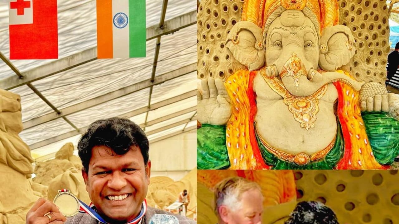 விநாயகர் சிற்பத்துக்காக சுதர்சன் பட்நாயக்கிற்கு 'தி ஃப்ரெட் டேரிங்டன் விருது'