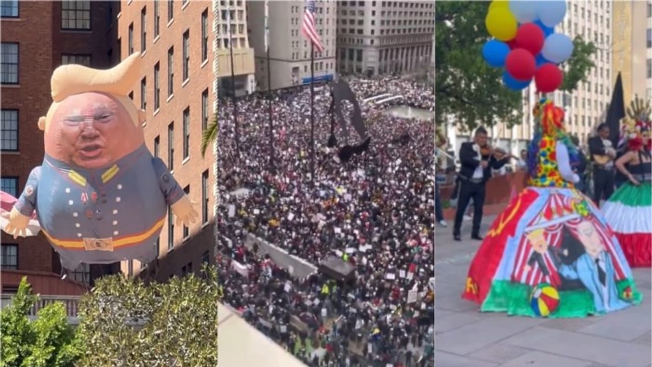 'Hands Off!' US roars back: Why millions are flooding streets against Trump Musk power play (WATCH)