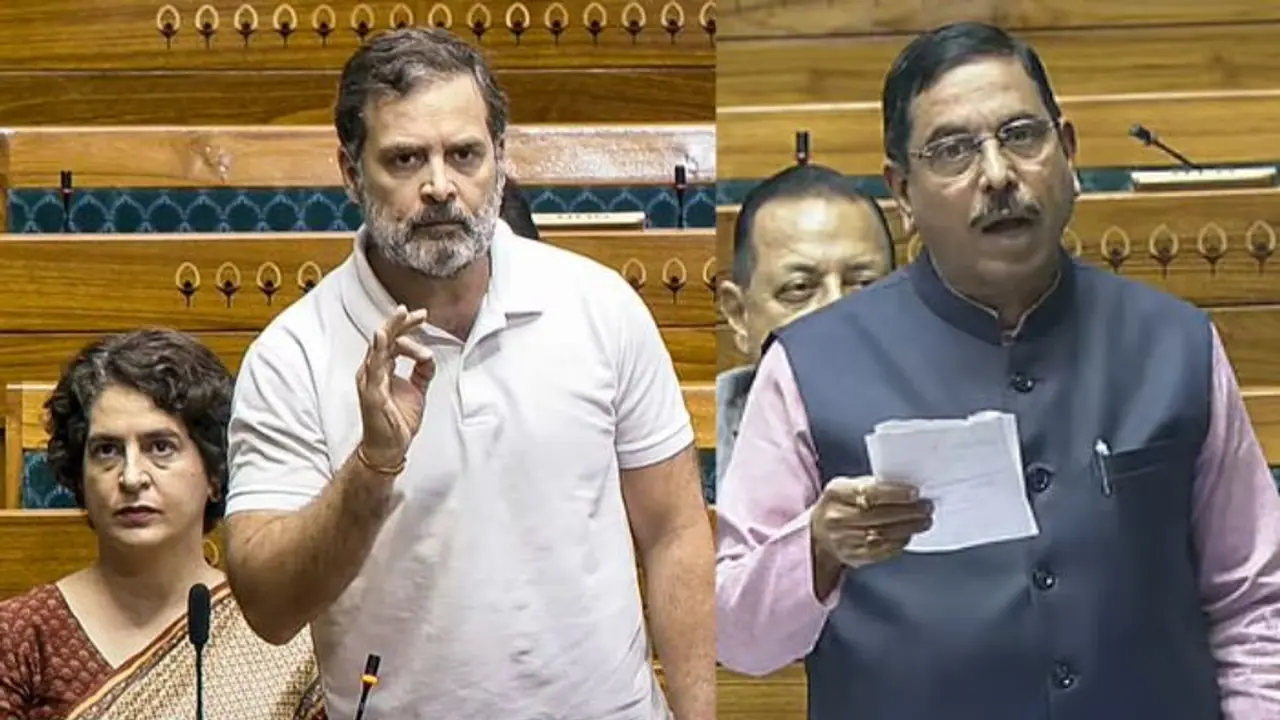 ರಾಹುಲ್ ಗಾಂಧಿ ಅಪ್ರಬುದ್ಧ ರಾಜಕಾರಣಿ, ಅವರ ಮಾತಿಗೆ ಉತ್ತರಿಸುವ ಅಗತ್ಯವಿಲ್ಲ; ಪ್ರಹ್ಲಾದ್ ಜೋಶಿ