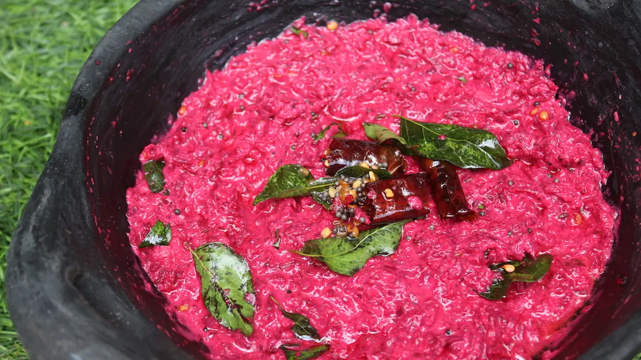 beetroot pachadi beetroot pachadi
