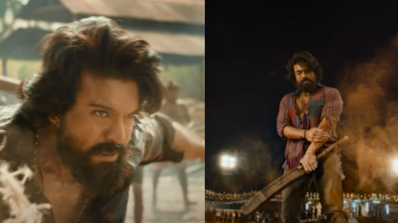 actor ram charan movie Peddi Release Date Glimpse