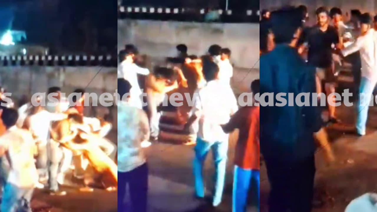 പടക്കം പൊട്ടിച്ചത് ചോദ്യം ചെയ്തു, പെപ്പര്‍ സ്പ്രേയും വടിവാളുമായെത്തി ആക്രമണം; നാലു പേർക്ക് വെട്ടേറ്റു