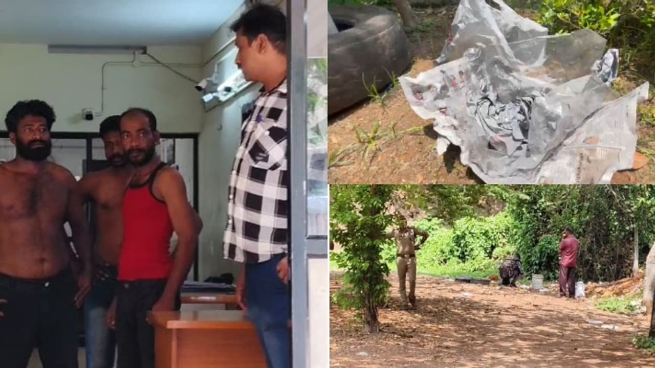 ക്ഷേത്രോത്സവ പരിസരത്ത് സ്ഫോടക വസ്തുക്കളുമായി തമ്പടിച്ച് മുൻ കാപ്പ പ്രതിയും കൂട്ടാളികളും; പിടികൂടി പൊലീസ്