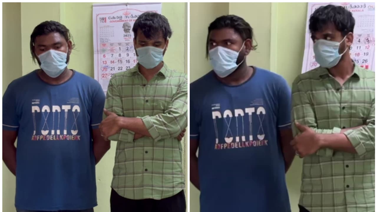പേഴക്കാപ്പിള്ളിയിൽ അറസ്റ്റിലായ യുവാക്കൾ, ഇവരുടെ കൈവശം പൈപ്പുകളും; എക്സൈസിന് പോലും ഞെട്ടൽ, പിടിച്ചത് എംഡിഎംഎ