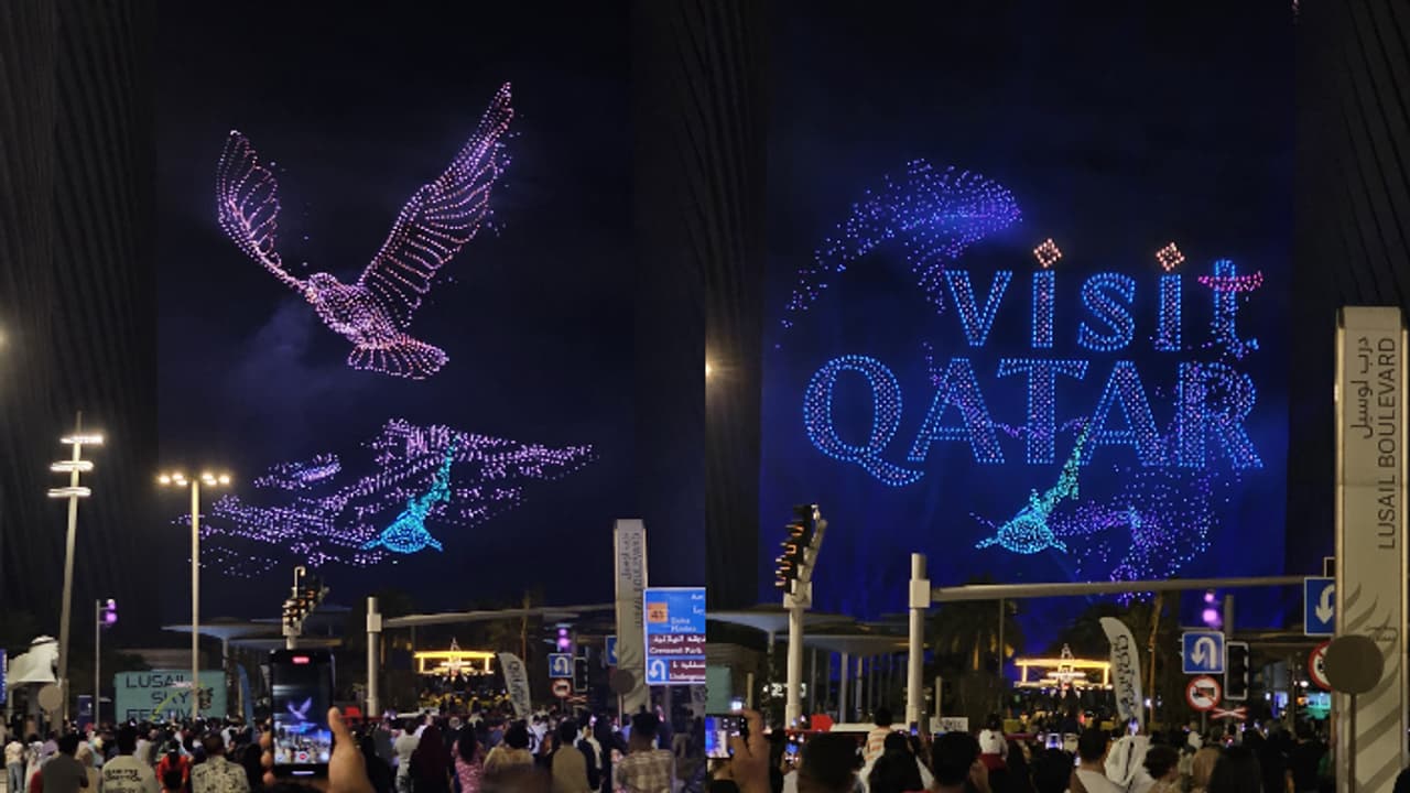 ഖത്തറിലെ ലുസൈൽ സ്കൈ ഫെസ്റ്റിവൽ സമാപിച്ചു; സന്ദർശകരായെത്തിയത് 3 ലക്ഷത്തിലധികം പേർ 
