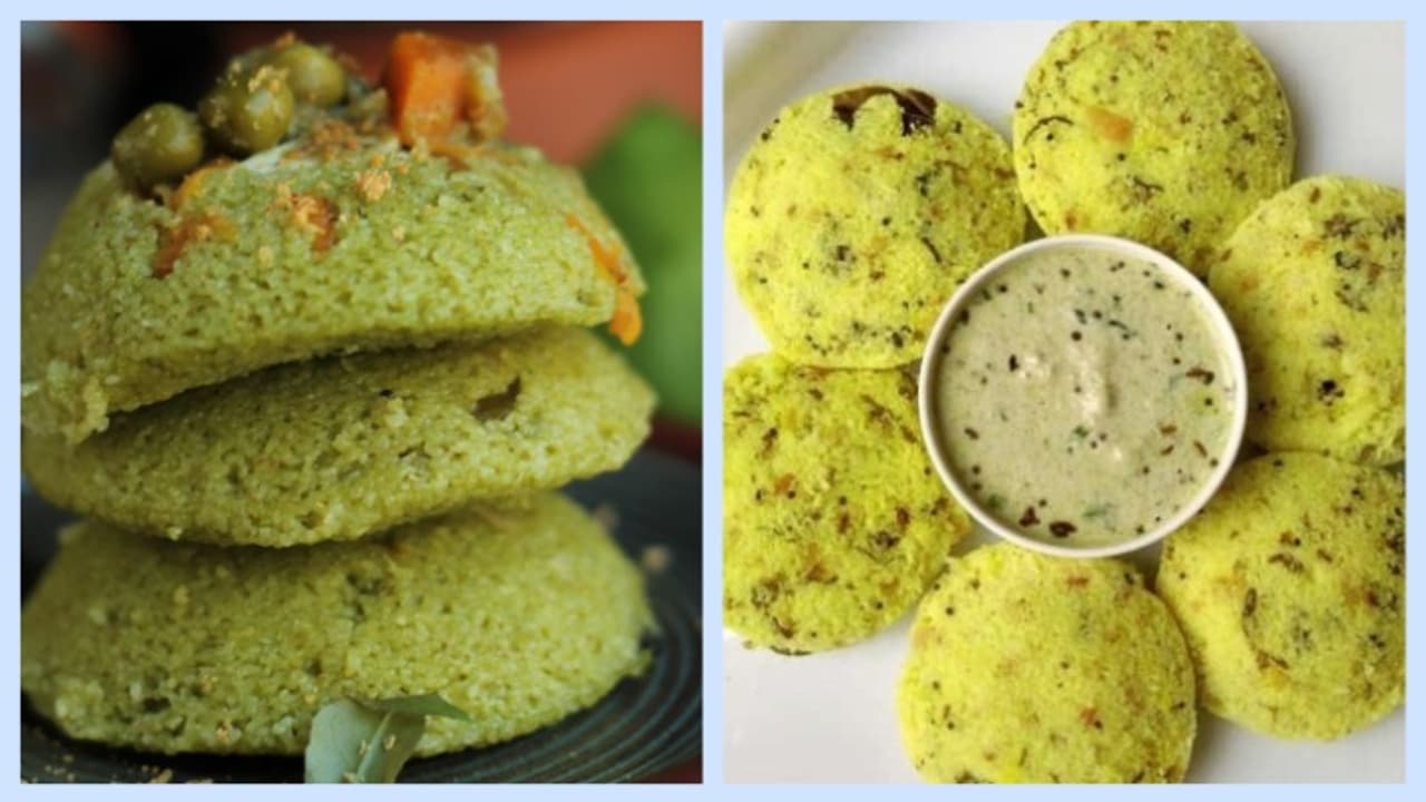Iron Rich Palak Rava Idli Recipe