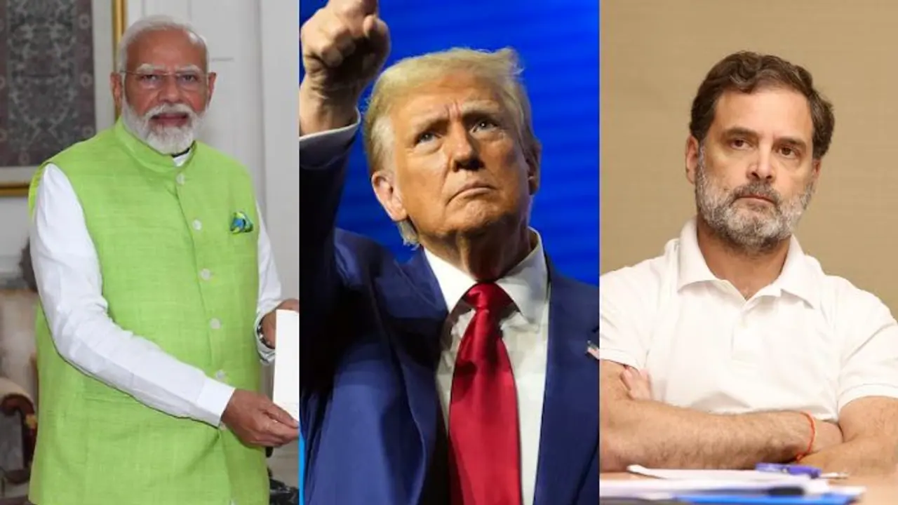 ಅಮೆರಿಕದ ಮೇಲೆ ಭಾರತದಿಂದ ಪ್ರತೀಕಾರವಿಲ್ಲ; ಮೋದಿ ವಿರುದ್ಧ ರಾಹುಲ್ ಗರಂ ಅಮೆರಿಕದ ಮೇಲೆ ಭಾರತದಿಂದ ಪ್ರತೀಕಾರವಿಲ್ಲ; ಮೋದಿ ವಿರುದ್ಧ ರಾಹುಲ್ ಗರಂ