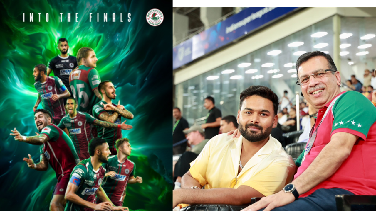 ISL 2024 25: Rishabh Pant, Sanjiv Goenka cheer Mohun Bagan SG to thrilling final berth; pictures go viral