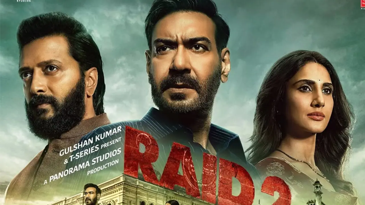 விறுவிறுப்பான தேடுதல் வேட்டை ரிலீஸ் தேதியோடு வெளியான 'ரெய்டு 2' ட்ரைலர்!