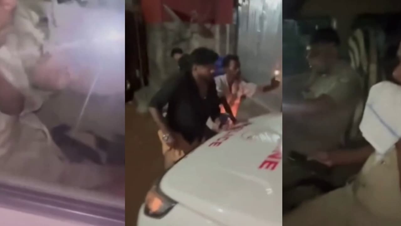 ഡ്യൂട്ടിക്കിടെ പൊലീസുകാർ മദ്യപിച്ചെന്ന് ആരോപണം; രാത്രി പട്രോളിംഗിനിടെ പൊലീസുകാരെ തടഞ്ഞുവെച്ച് നാട്ടുകാർ