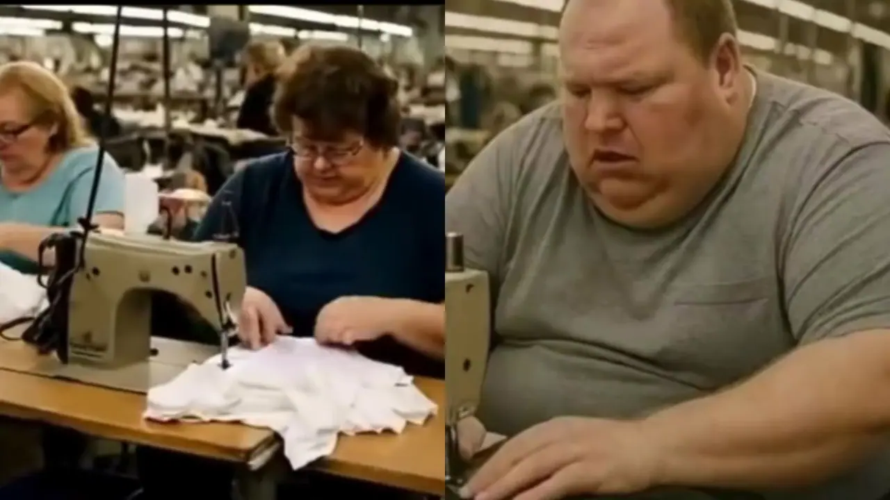 China's racist campaign mocks Trump's tariffs: AI memes of exhausted Americans at factories go viral (WATCH)