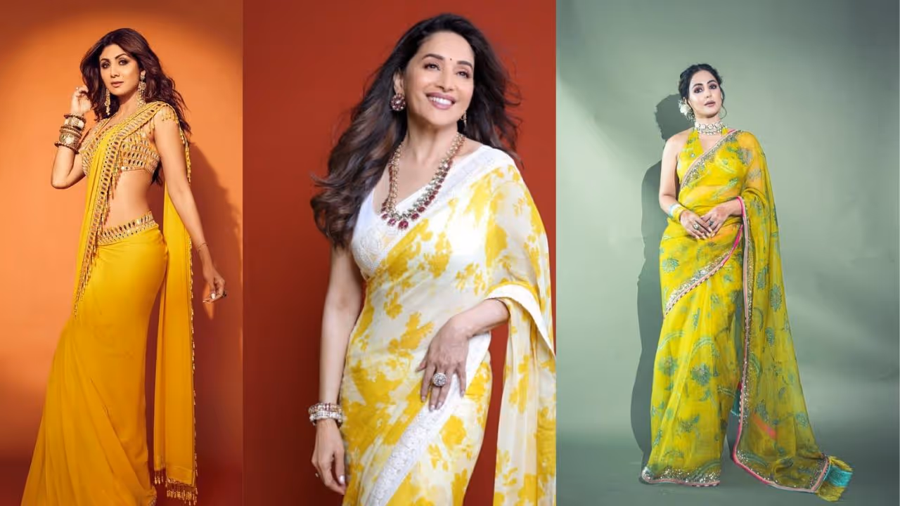 yellow saree styling tips yellow saree styling tips