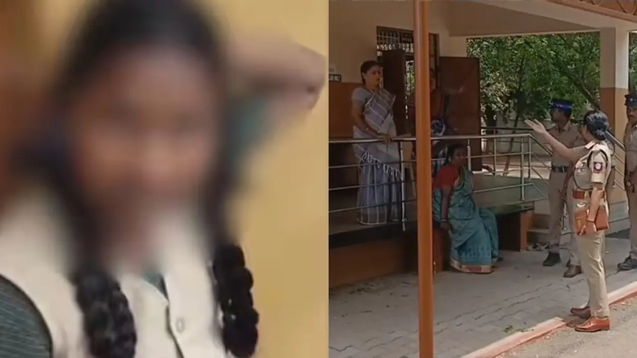 மாதவிடாயால் மாணவியை வெளியே தேர்வெழுத வைத்த விவகாரம்! பள்ளி முதல்வர் சஸ்பெண்ட்! 