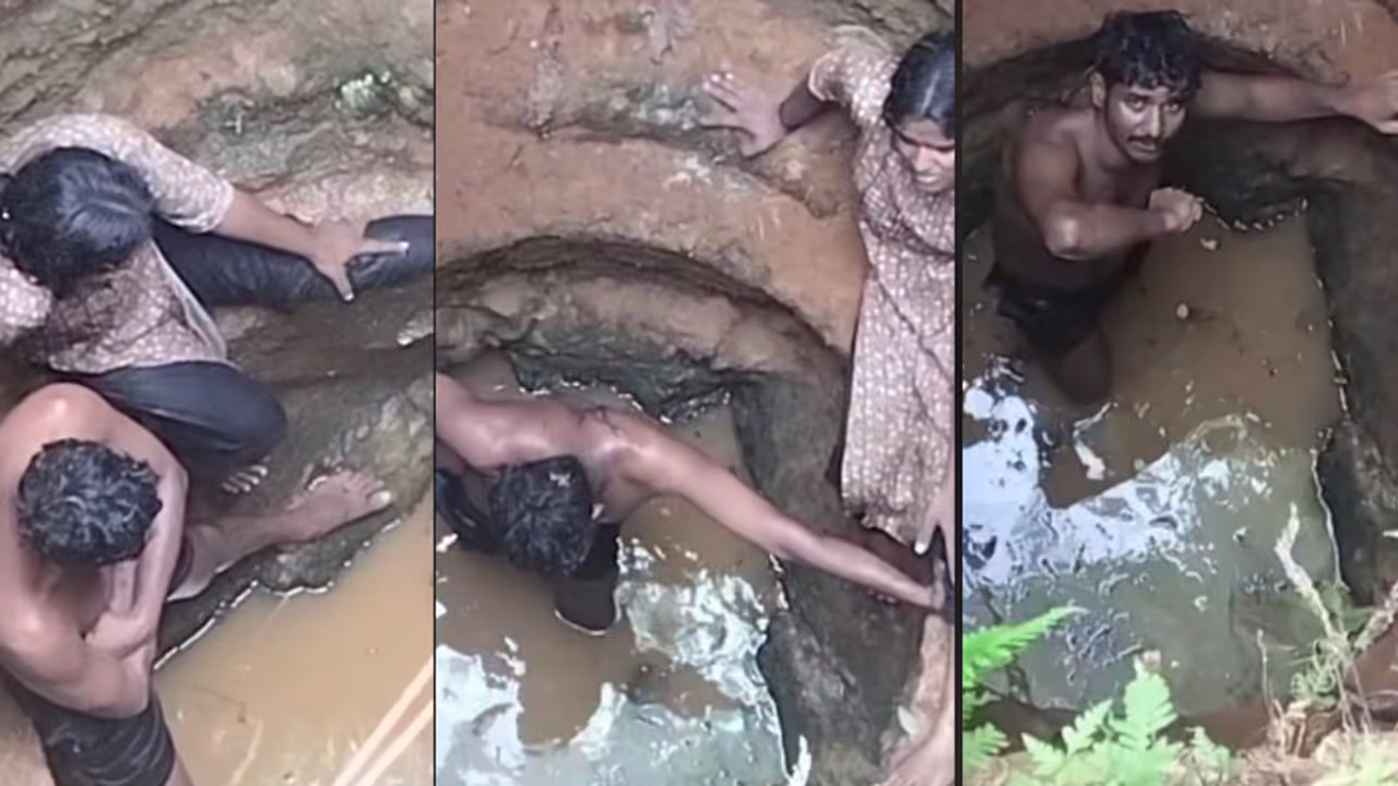 ഭാര്യയെ ഭർത്താവ് കിണറ്റിൽ തള്ളിയിട്ടു, പിന്നാലെ ഭർത്താവും കിണറ്റിലേക്ക് ചാടി; ഫയര്‍ഫോഴ്സെത്തി രക്ഷപ്പെടുത്തി