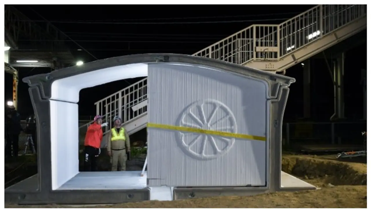 വെറും ആറ് മണിക്കൂർ കൊണ്ട് ഒരു റെയിൽവേ സ്റ്റേഷൻ തന്നെ നിർമ്മിച്ച് ചരിത്രത്തിൽ ഇടം നേടി ജപ്പാൻ