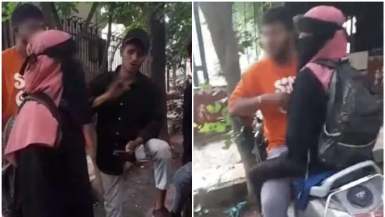 പാർക്കിനടുത്ത് ബൈക്കിൽ ഇരിക്കുകയായിരുന്ന യുവാവിനും യുവതിക്കും നേരെ ആക്രമണം; വീഡിയോ പുറത്തുവന്നതോടെ നടപടി പാർക്കിനടുത്ത് ബൈക്കിൽ ഇരിക്കുകയായിരുന്ന യുവാവിനും യുവതിക്കും നേരെ ആക്രമണം; വീഡിയോ പുറത്തുവന്നതോടെ നടപടി